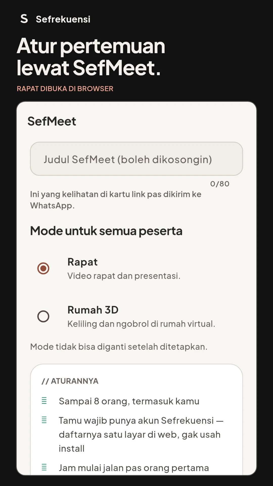 Sefrekuensi: Komunitas & Chat screenshot